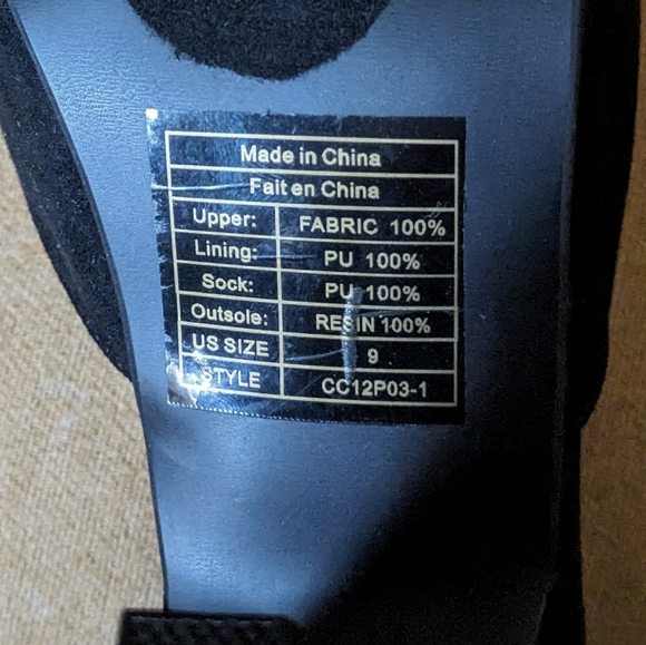 Modcloth T-Strap Black Suede Heels Size 9 NEW w/o Box - Picture 7 of 7